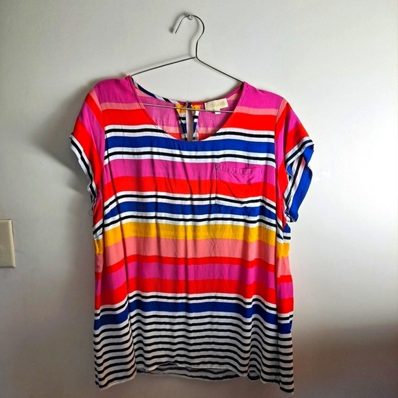 Lucy& Laurel Striped top - Picture 1 of 4